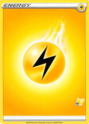 Lightning Energy (Pikachu Stamp #48) [Battle Academy 2022] - The Mythic Store | 24h Order Processing