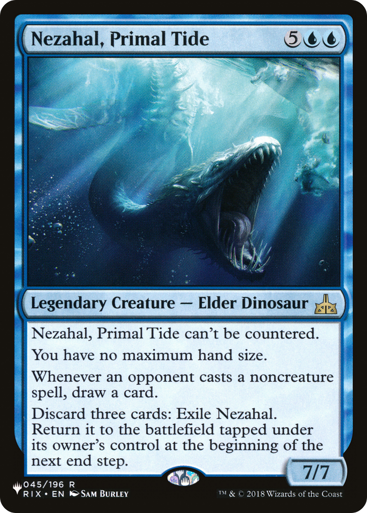 Nezahal, Primal Tide [The List] - The Mythic Store | 24h Order Processing