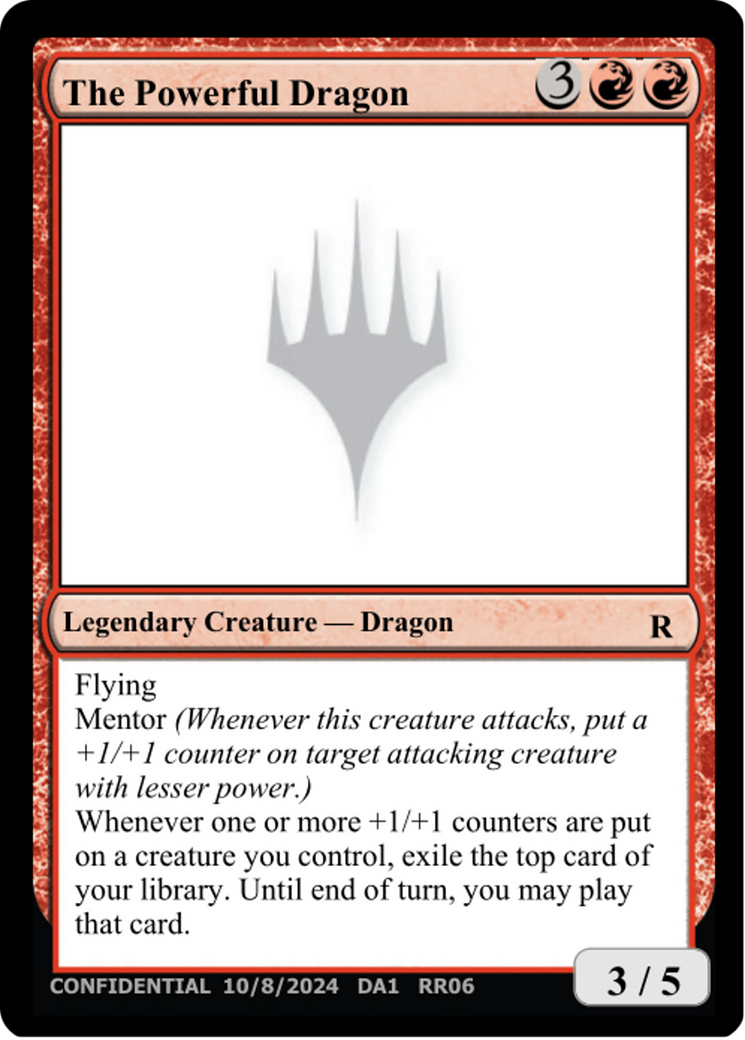 The Powerful Dragon [Unknown Event] - The Mythic Store | 24h Order Processing