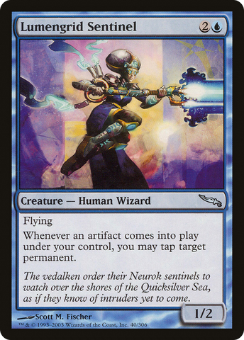 Lumengrid Sentinel [Mirrodin] - The Mythic Store | 24h Order Processing
