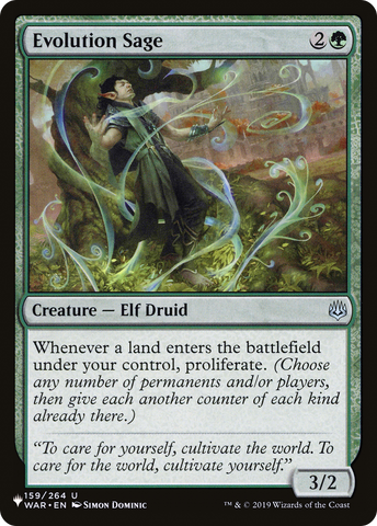 Evolution Sage [The List] - The Mythic Store | 24h Order Processing