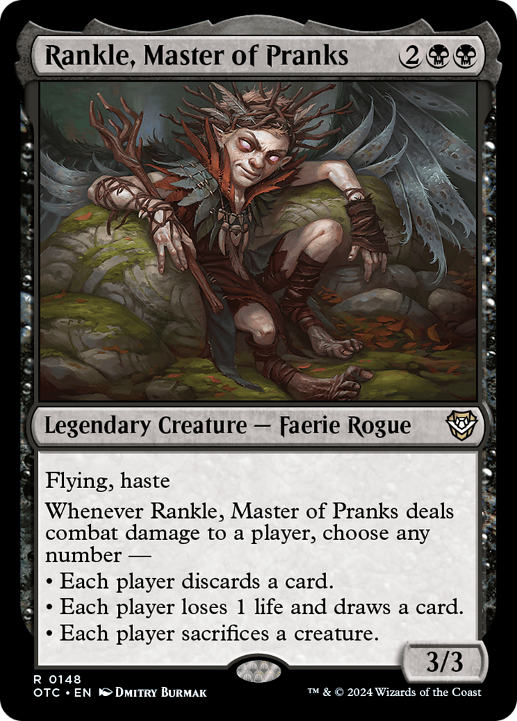 Rankle, Master of Pranks [Outlaws of Thunder Junction Commander] - The Mythic Store | 24h Order Processing