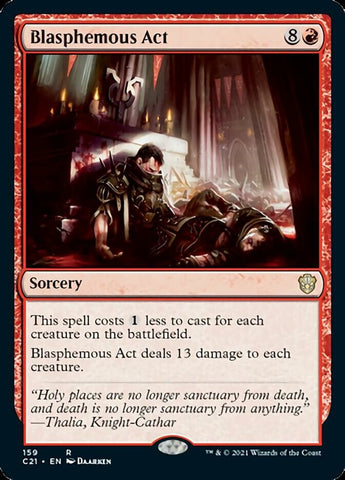 Blasphemous Act [Commander 2021] - The Mythic Store | 24h Order Processing