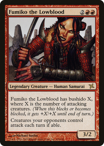 Fumiko the Lowblood [Betrayers of Kamigawa] - The Mythic Store | 24h Order Processing
