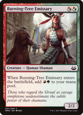 Burning-Tree Emissary [Modern Masters 2017] - The Mythic Store | 24h Order Processing