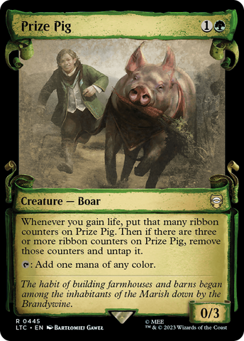 Prize Pig [The Lord of the Rings: Tales of Middle-Earth Commander Showcase Scrolls] - The Mythic Store | 24h Order Processing