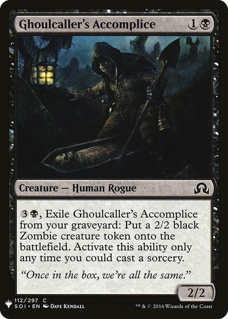 Ghoulcaller's Accomplice [Mystery Booster] - The Mythic Store | 24h Order Processing