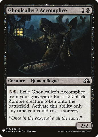 Ghoulcaller's Accomplice [Mystery Booster] - The Mythic Store | 24h Order Processing