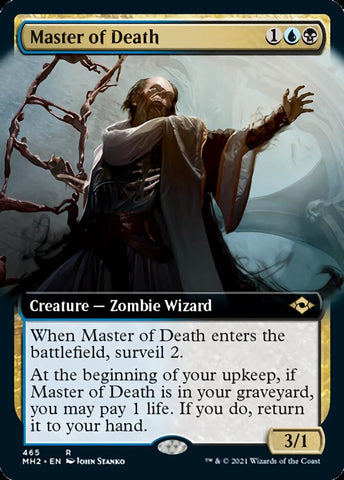 Master of Death (Extended Art) [Modern Horizons 2] - The Mythic Store | 24h Order Processing