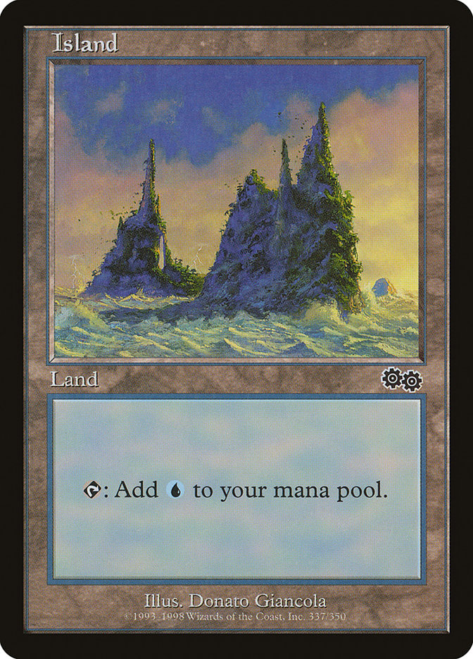 Island (337) [Urza's Saga] - The Mythic Store | 24h Order Processing