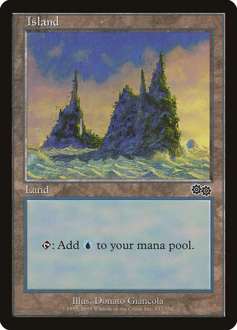 Island (337) [Urza's Saga] - The Mythic Store | 24h Order Processing