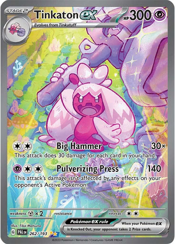 Tinkaton ex (262/193) [Scarlet & Violet: Paldea Evolved] - The Mythic Store | 24h Order Processing