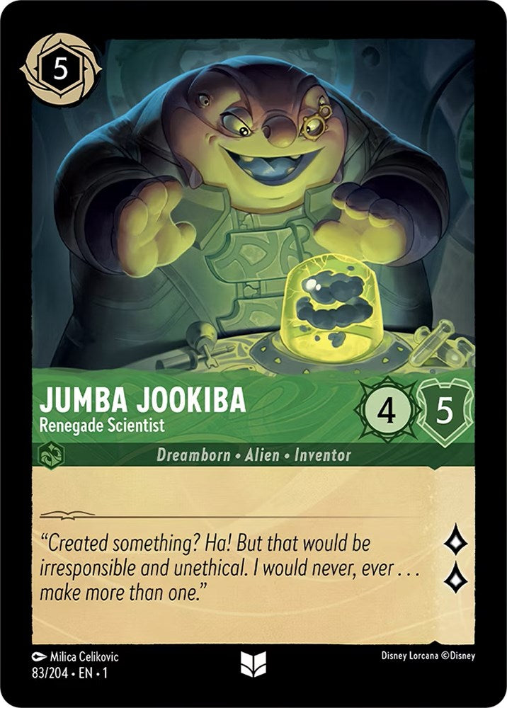 Jumba Jookiba - Renegade Scientist (83/204) [The First Chapter] - The Mythic Store | 24h Order Processing