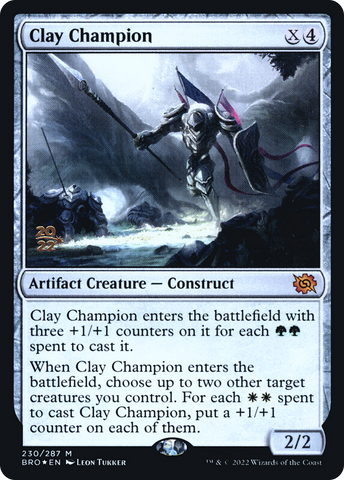 Clay Champion [The Brothers' War Prerelease Promos] - The Mythic Store | 24h Order Processing