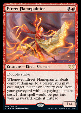 Efreet Flamepainter [Strixhaven: School of Mages] - The Mythic Store | 24h Order Processing