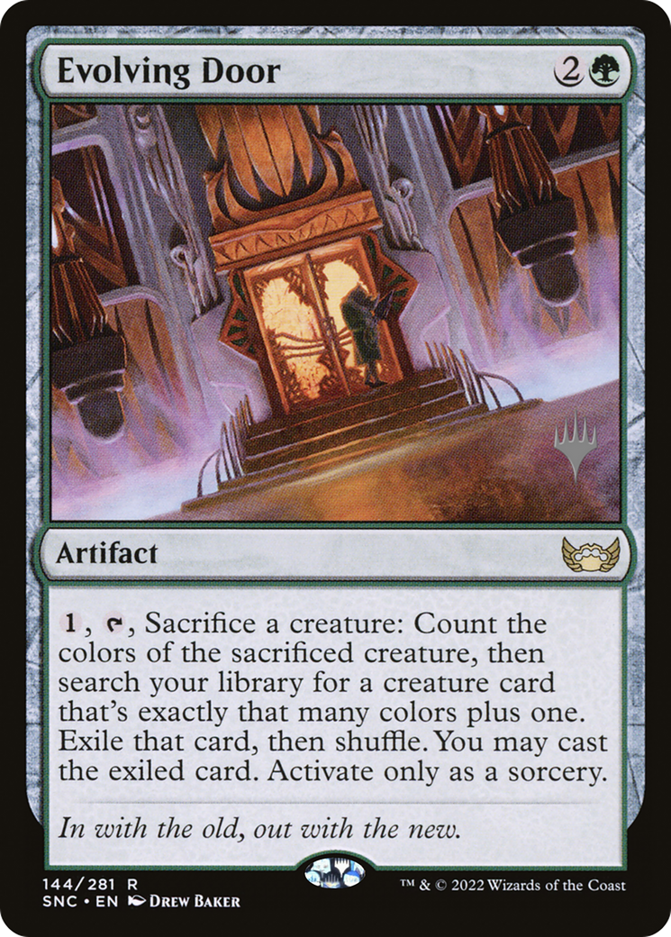 Evolving Door (Promo Pack) [Streets of New Capenna Promos] - The Mythic Store | 24h Order Processing