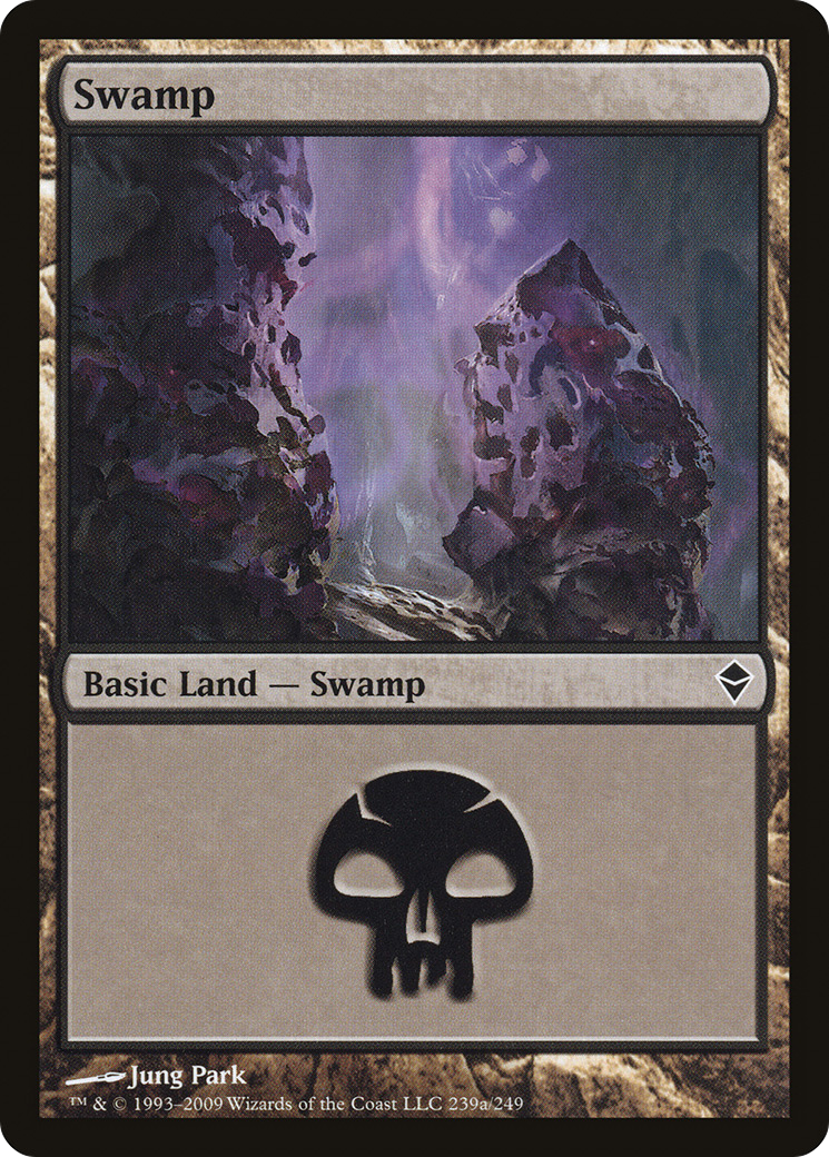 Swamp (239a) [Zendikar] - The Mythic Store | 24h Order Processing