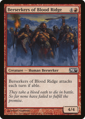 Berserkers of Blood Ridge [Magic 2010] - The Mythic Store | 24h Order Processing