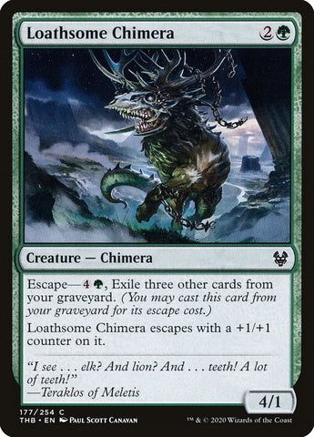 Loathsome Chimera [Theros Beyond Death] - The Mythic Store | 24h Order Processing