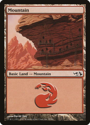 Mountain (59) [Duel Decks: Elves vs. Goblins] - The Mythic Store | 24h Order Processing