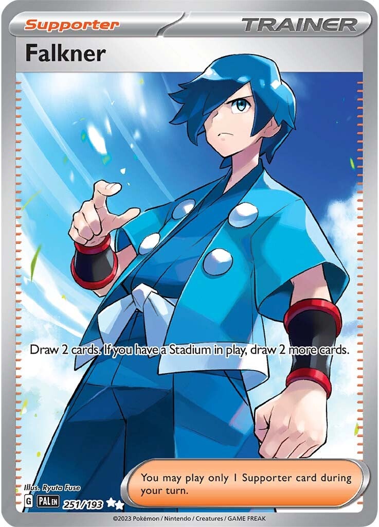 Falkner (251/193) [Scarlet & Violet: Paldea Evolved] - The Mythic Store | 24h Order Processing