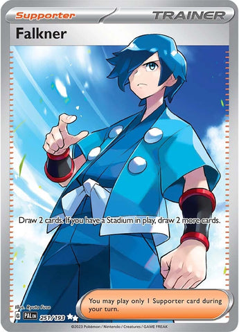 Falkner (251/193) [Scarlet & Violet: Paldea Evolved] - The Mythic Store | 24h Order Processing