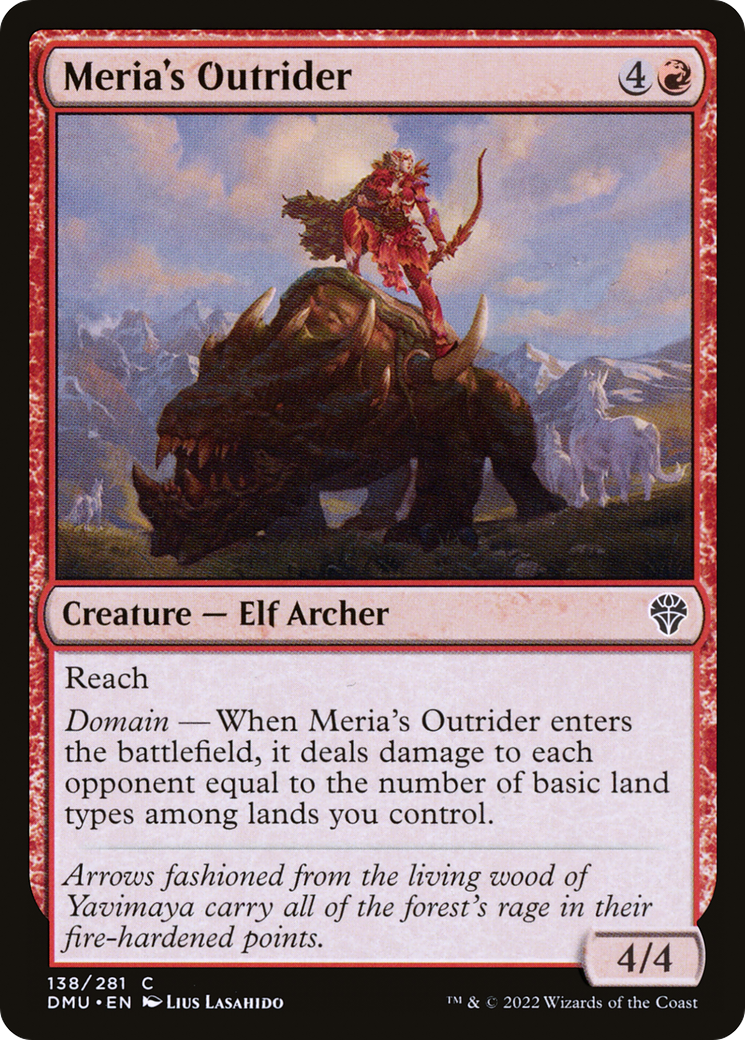 Meria's Outrider [Dominaria United] - The Mythic Store | 24h Order Processing