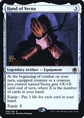 Hand of Vecna [Dungeons & Dragons: Adventures in the Forgotten Realms Prerelease Promos] - The Mythic Store | 24h Order Processing