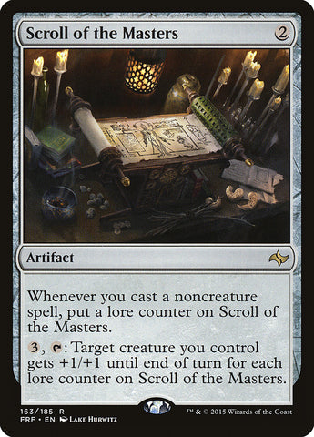 Scroll of the Masters [Fate Reforged] - The Mythic Store | 24h Order Processing
