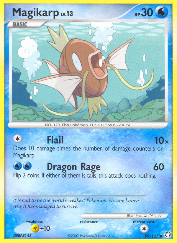 Magikarp (89/123) [Diamond & Pearl: Mysterious Treasures] - The Mythic Store | 24h Order Processing
