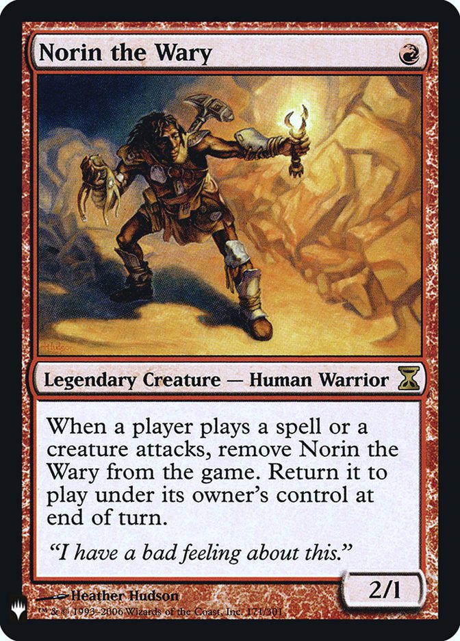 Norin the Wary [Mystery Booster] - The Mythic Store | 24h Order Processing