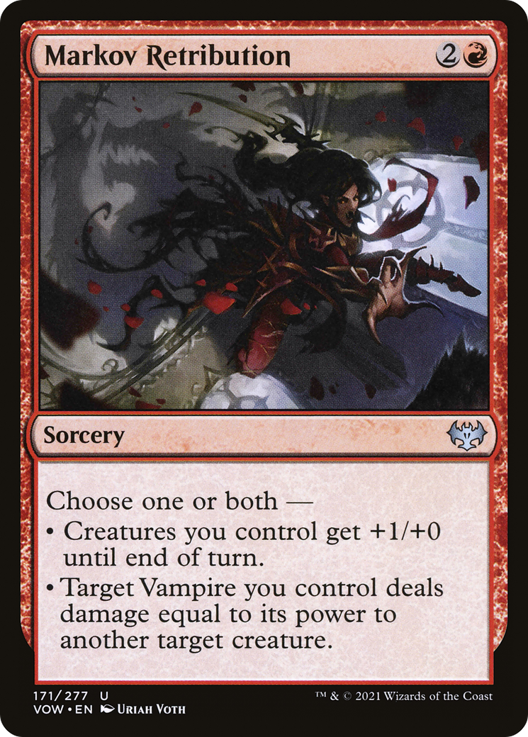 Markov Retribution [Innistrad: Crimson Vow] - The Mythic Store | 24h Order Processing