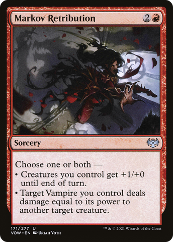 Markov Retribution [Innistrad: Crimson Vow] - The Mythic Store | 24h Order Processing