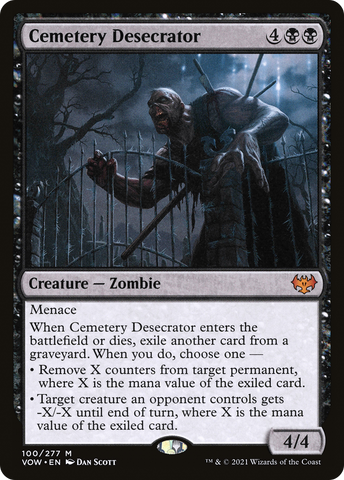 Cemetery Desecrator [Innistrad: Crimson Vow] - The Mythic Store | 24h Order Processing