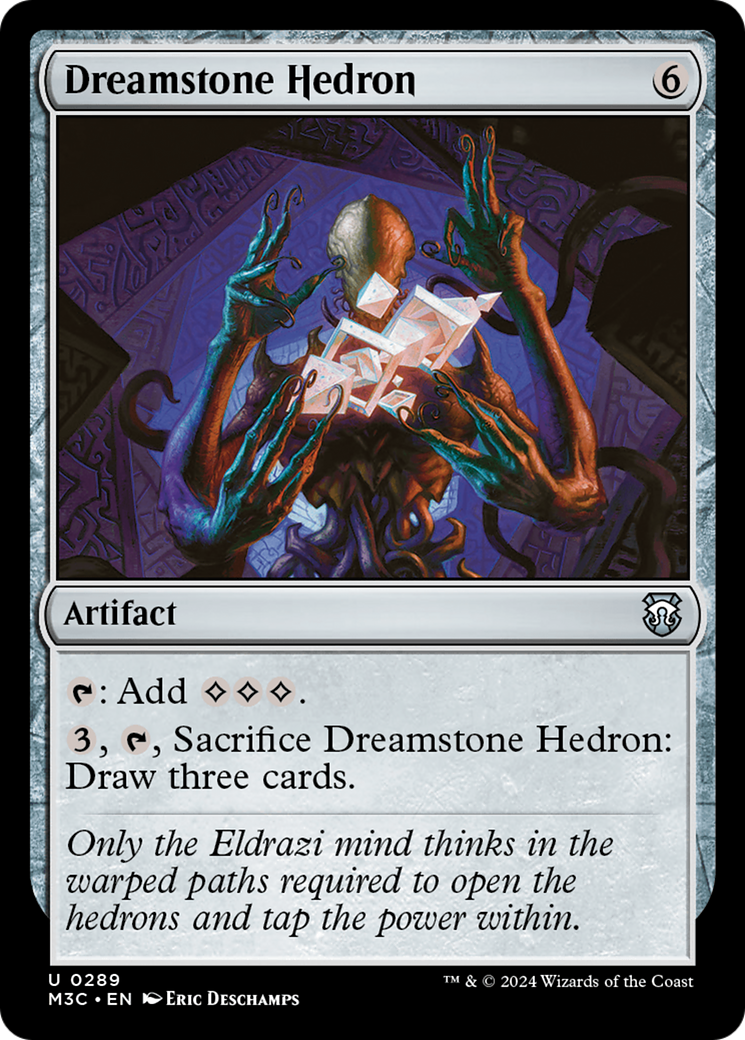 Dreamstone Hedron (Ripple Foil) [Modern Horizons 3 Commander] - The Mythic Store | 24h Order Processing