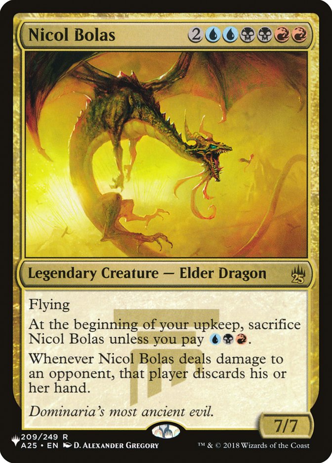 Nicol Bolas [The List] - The Mythic Store | 24h Order Processing