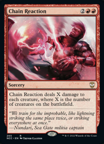 Chain Reaction [Streets of New Capenna Commander] - The Mythic Store | 24h Order Processing