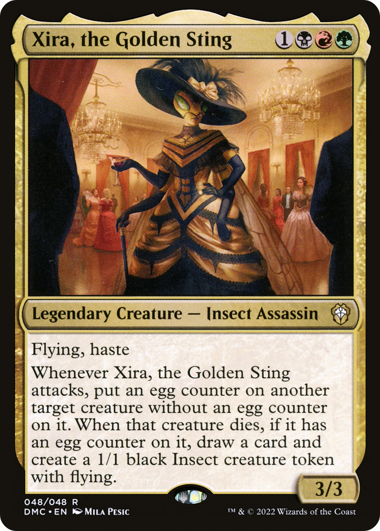 Xira, the Golden Sting [Dominaria United Commander] - The Mythic Store | 24h Order Processing