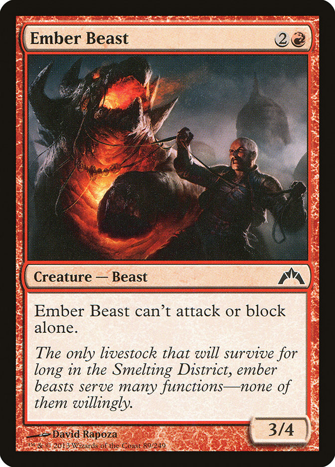 Ember Beast [Gatecrash] - The Mythic Store | 24h Order Processing