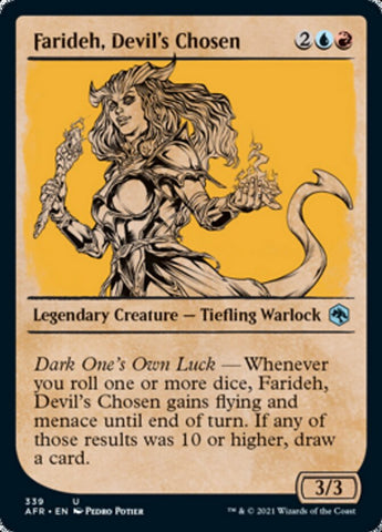 Farideh, Devil's Chosen (Showcase) [Dungeons & Dragons: Adventures in the Forgotten Realms] - The Mythic Store | 24h Order Processing