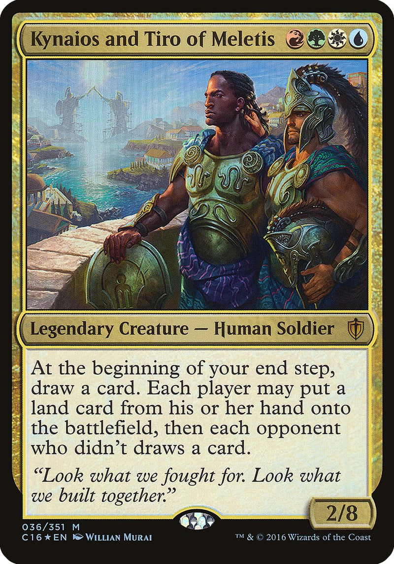 Kynaios and Tiro of Meletis (Oversized) [Commander 2016 Oversized] - The Mythic Store | 24h Order Processing
