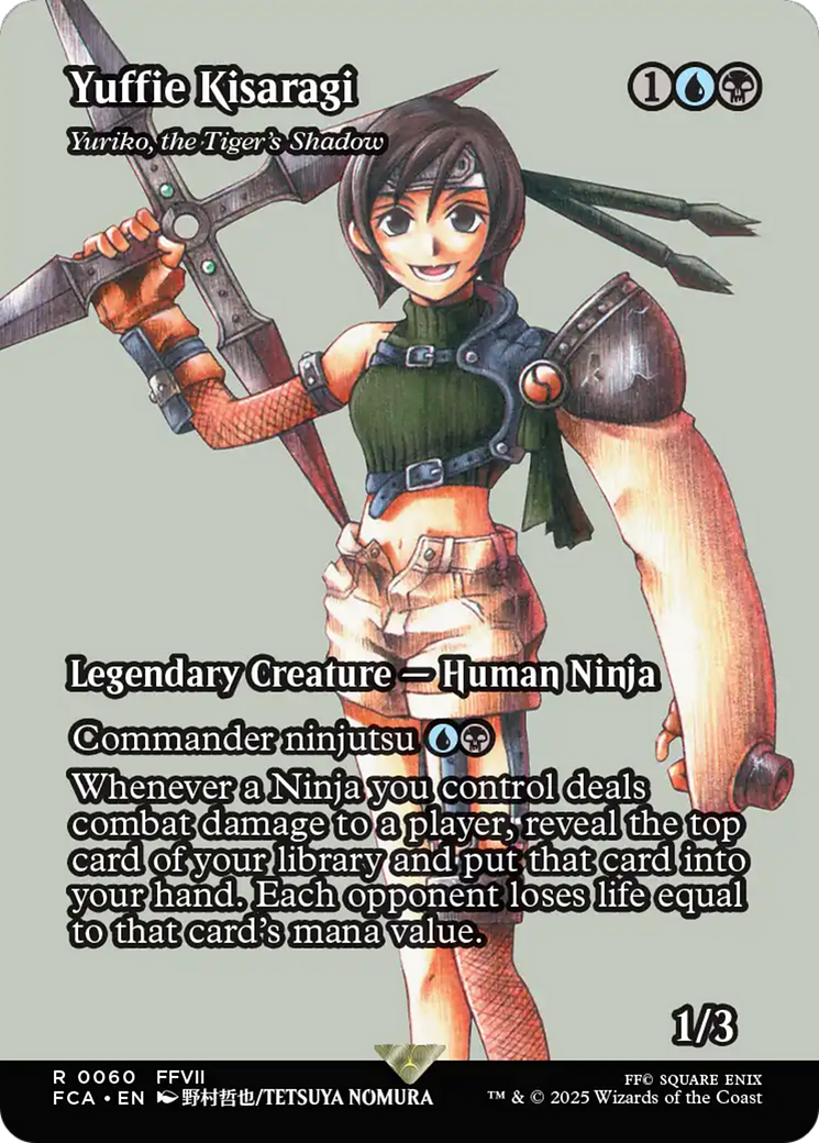 Yuffie Kisaragi - Yuriko, the Tiger's Shadow (Showcase) [FINAL FANTASY : Through the Ages] - The Mythic Store | 24h Order Processing
