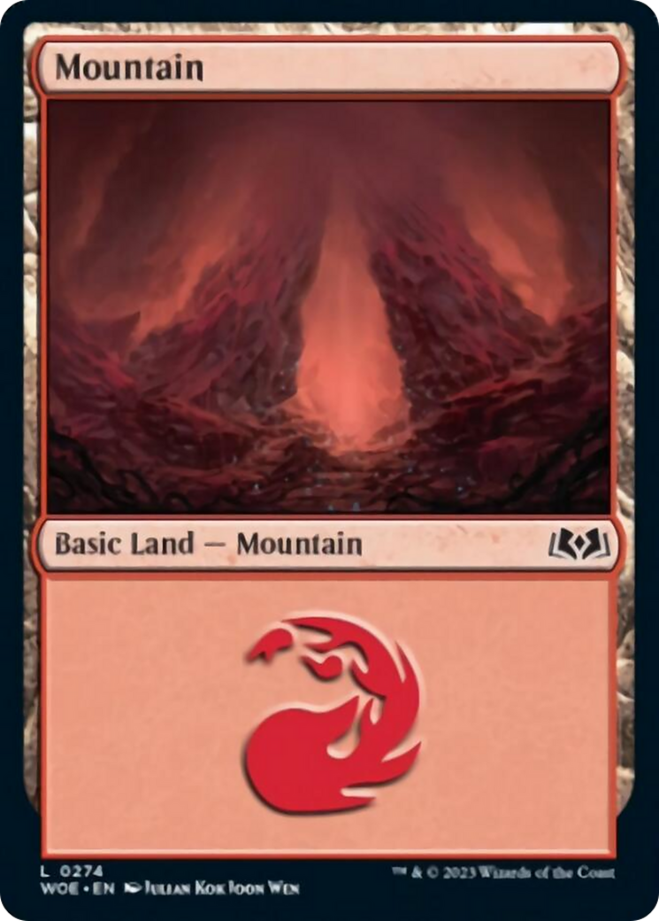 Mountain (0274) [Wilds of Eldraine] - The Mythic Store | 24h Order Processing