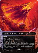 Lavaclaw Reaches (0112) (Borderless) (Galaxy Foil) [Edge of Eternities: Stellar Sights] - The Mythic Store | 24h Order Processing