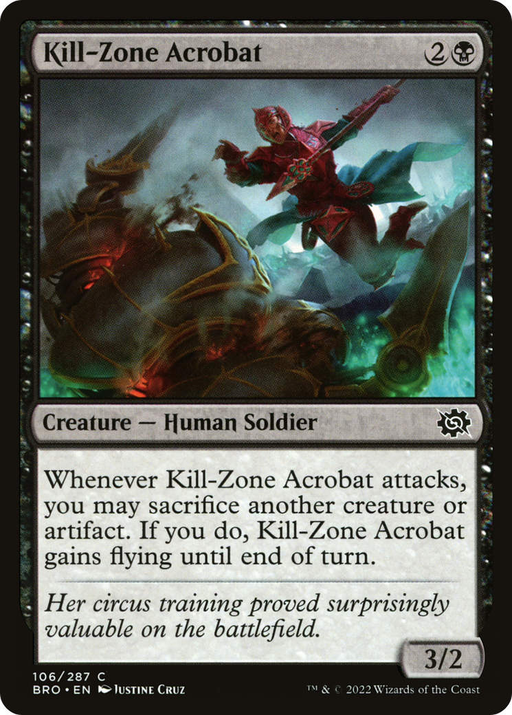 Kill-Zone Acrobat [The Brothers' War] - The Mythic Store | 24h Order Processing