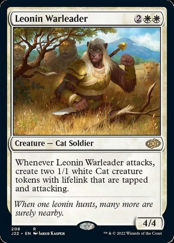 Leonin Warleader [Jumpstart 2022] - The Mythic Store | 24h Order Processing