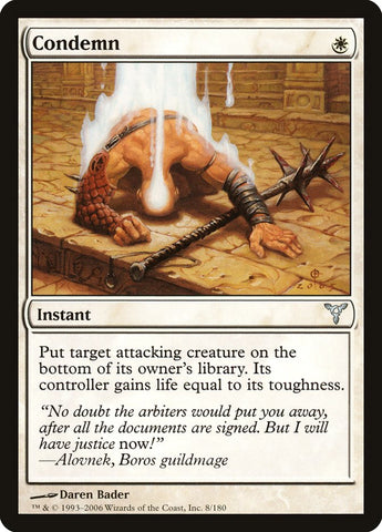 Condemn [Dissension] - The Mythic Store | 24h Order Processing