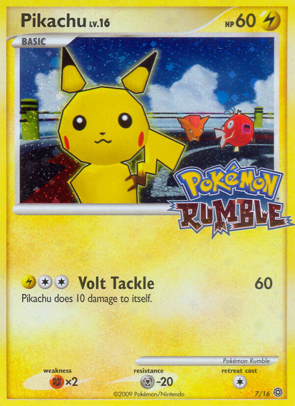 Pikachu (7/16) [Pokémon Rumble] - The Mythic Store | 24h Order Processing