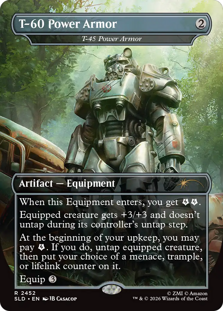 T-60 Power Armor - T-45 Power Armor [Secret Lair Drop Series] - The Mythic Store | 24h Order Processing