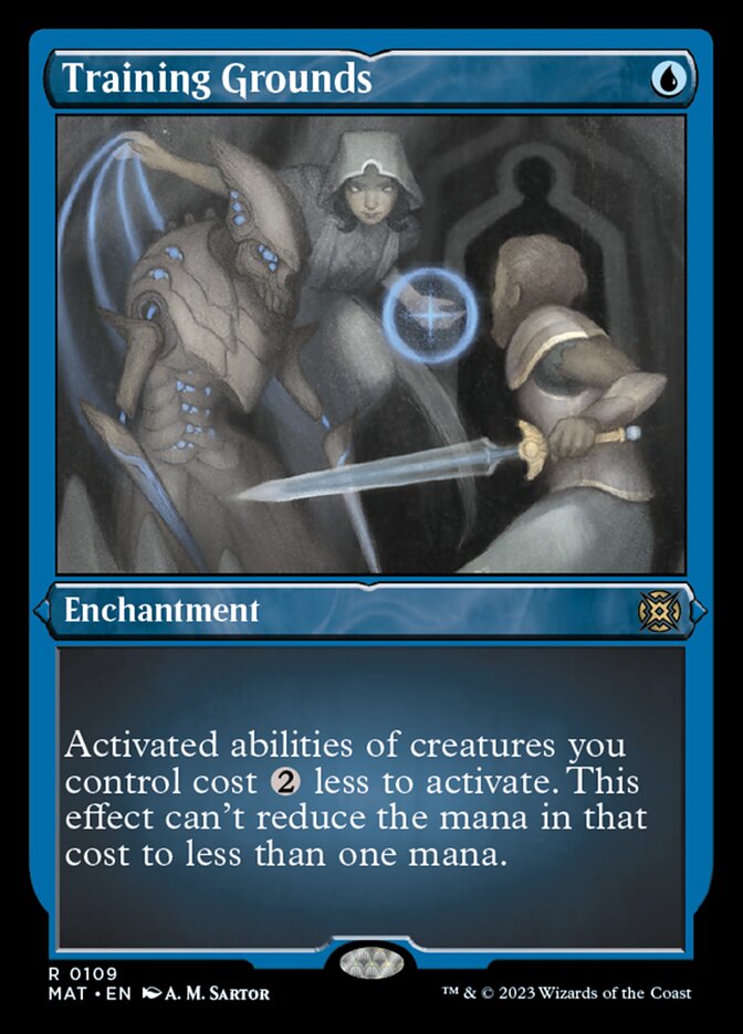 Training Grounds (Foil Etched) [March of the Machine: The Aftermath] - The Mythic Store | 24h Order Processing